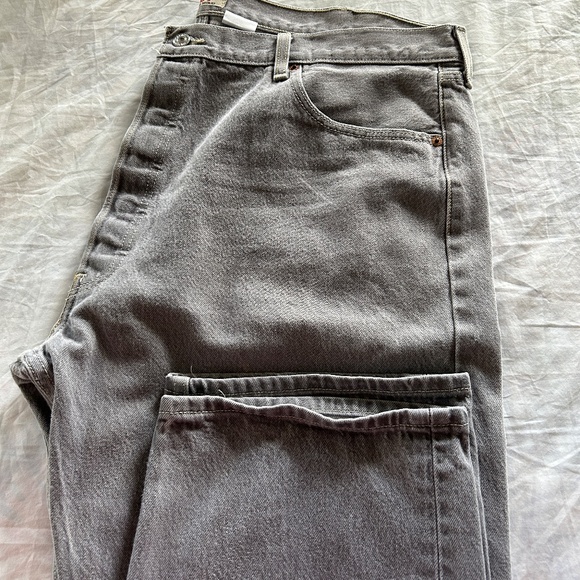 Levi 501's Button fly Gray W44 x L32 - Picture 12 of 13